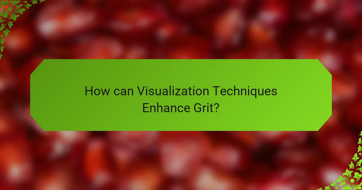 How can Visualization Techniques Enhance Grit?